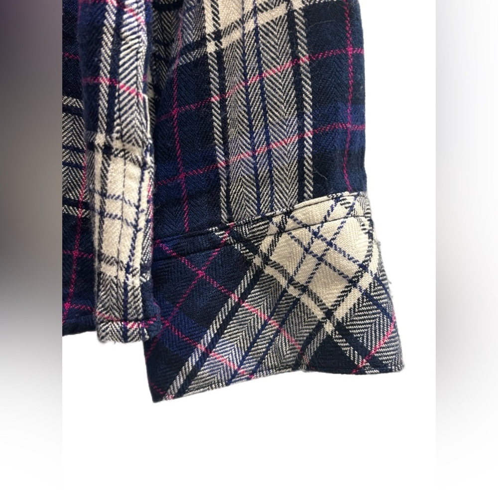 Rails Anthropologie Plaid Flannel shirt in purple size medium, so soft π - Picture 5 of 11
